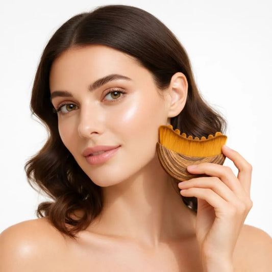 Brosse drainage lymphatique visage